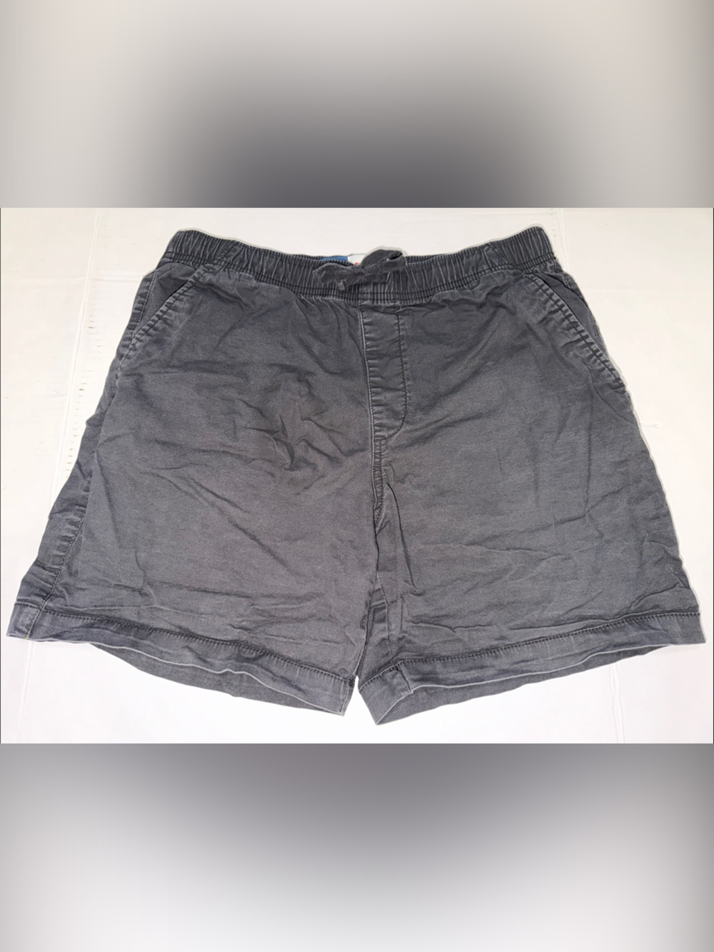 Old Navy Women’s Charcoal Gray Drawstring Shorts ‘Jogger Built-in Flex’